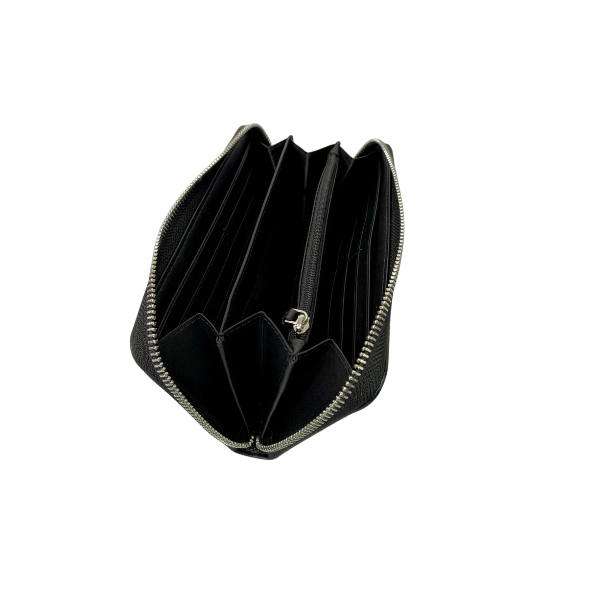 Billetera Kate Spade Staci Cuero Letras Plateadas