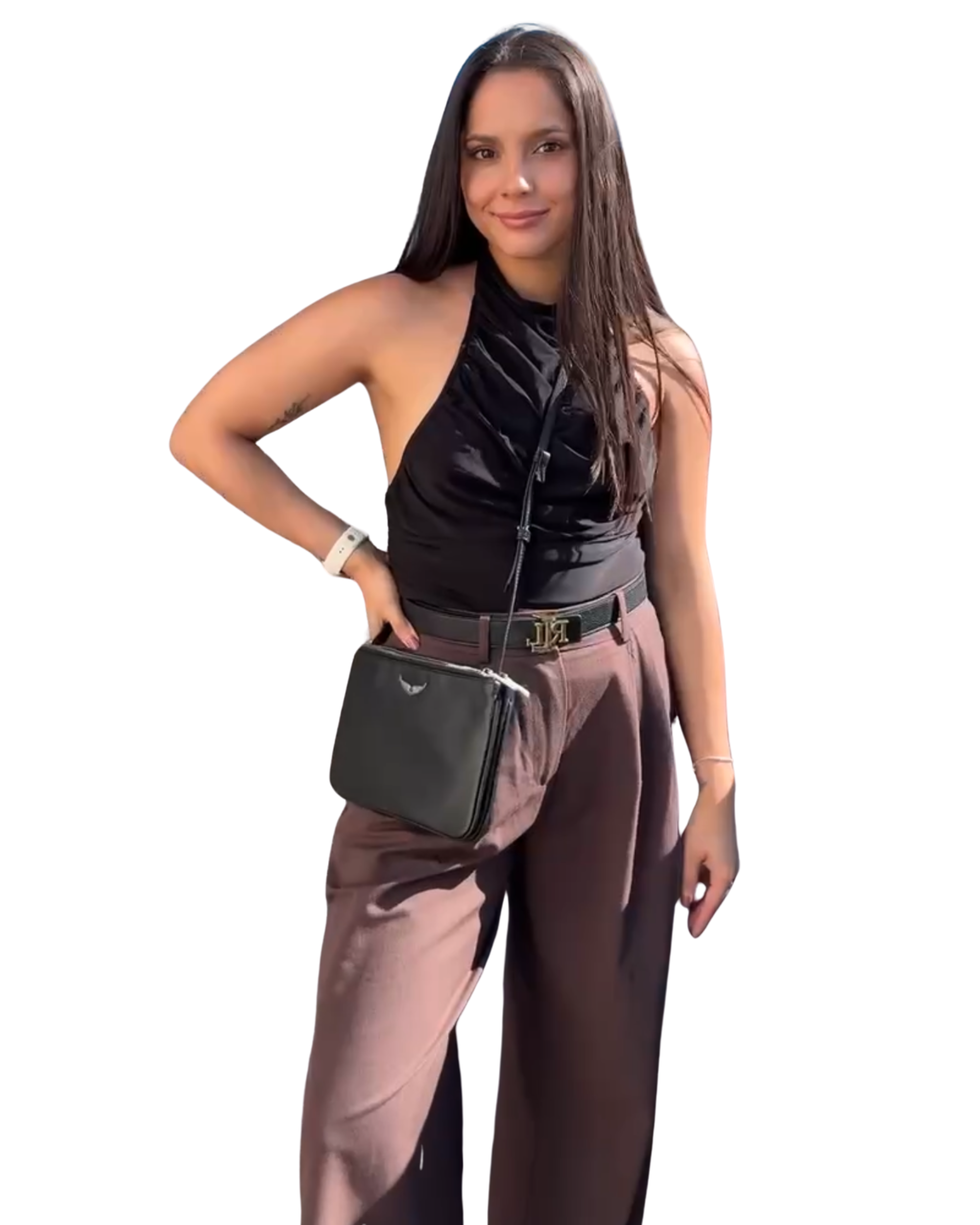 Crossbody Zadig & Voltaire Duo Wings Negro