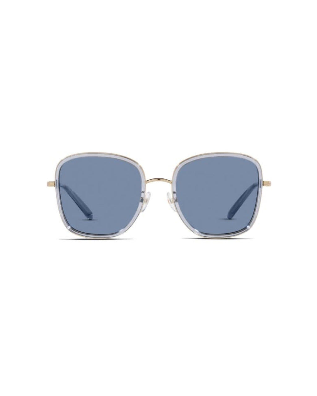 Lentes Tory Burch Kira cuadrados celestes
