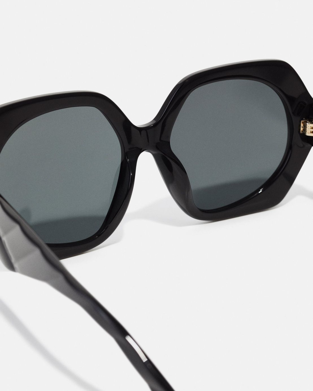 Lentes tory burch marco hexagonal negro Tory Burch