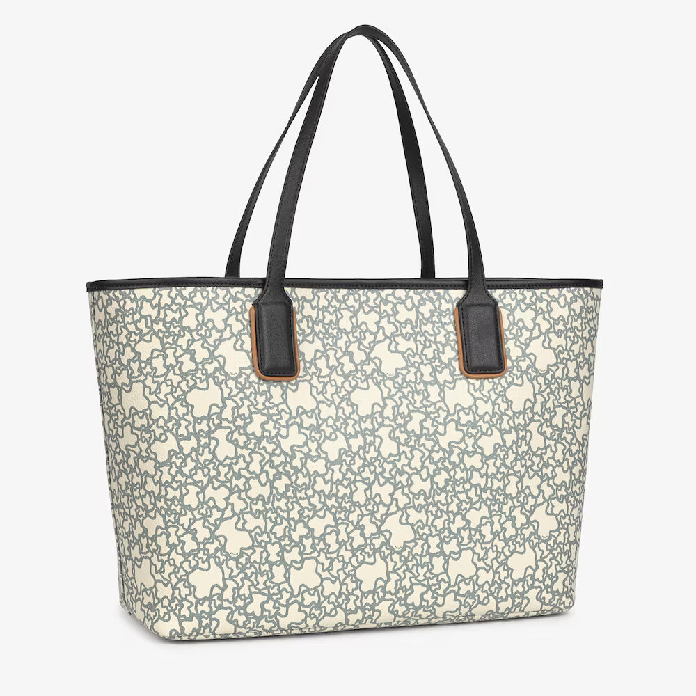 Tote Tous Grande Vainilla con Negro Kaos