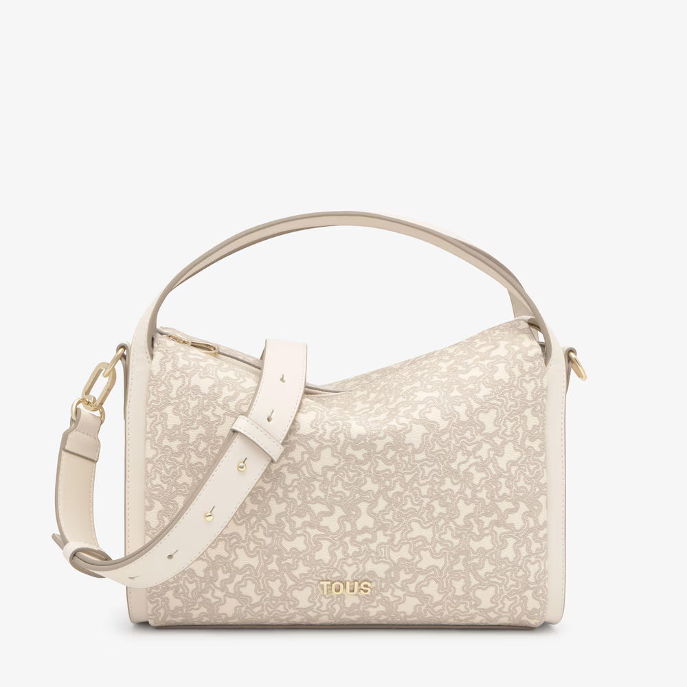 Cartera Tous City mediano Kaos Beige