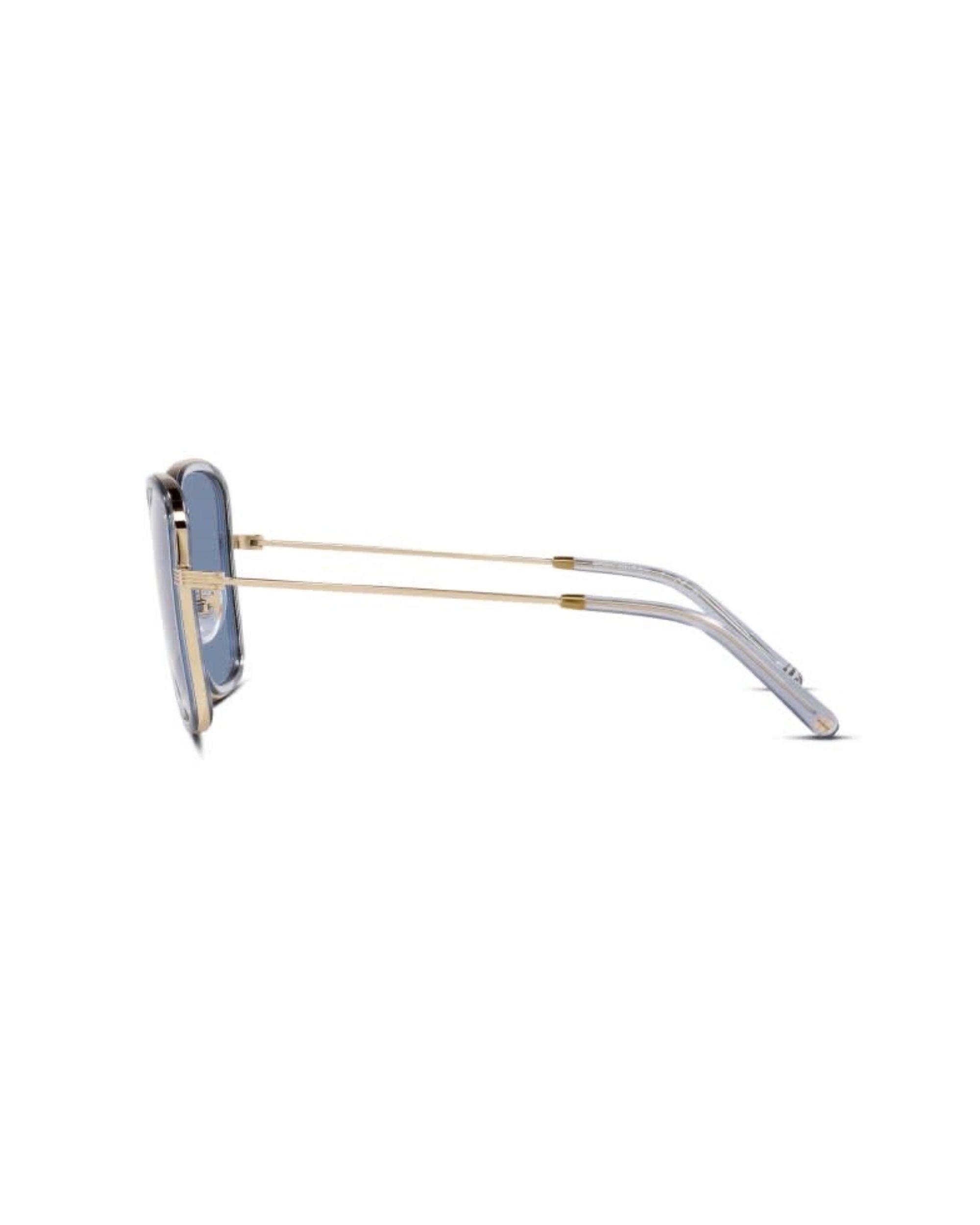 Lentes Tory Burch Kira cuadrados celestes