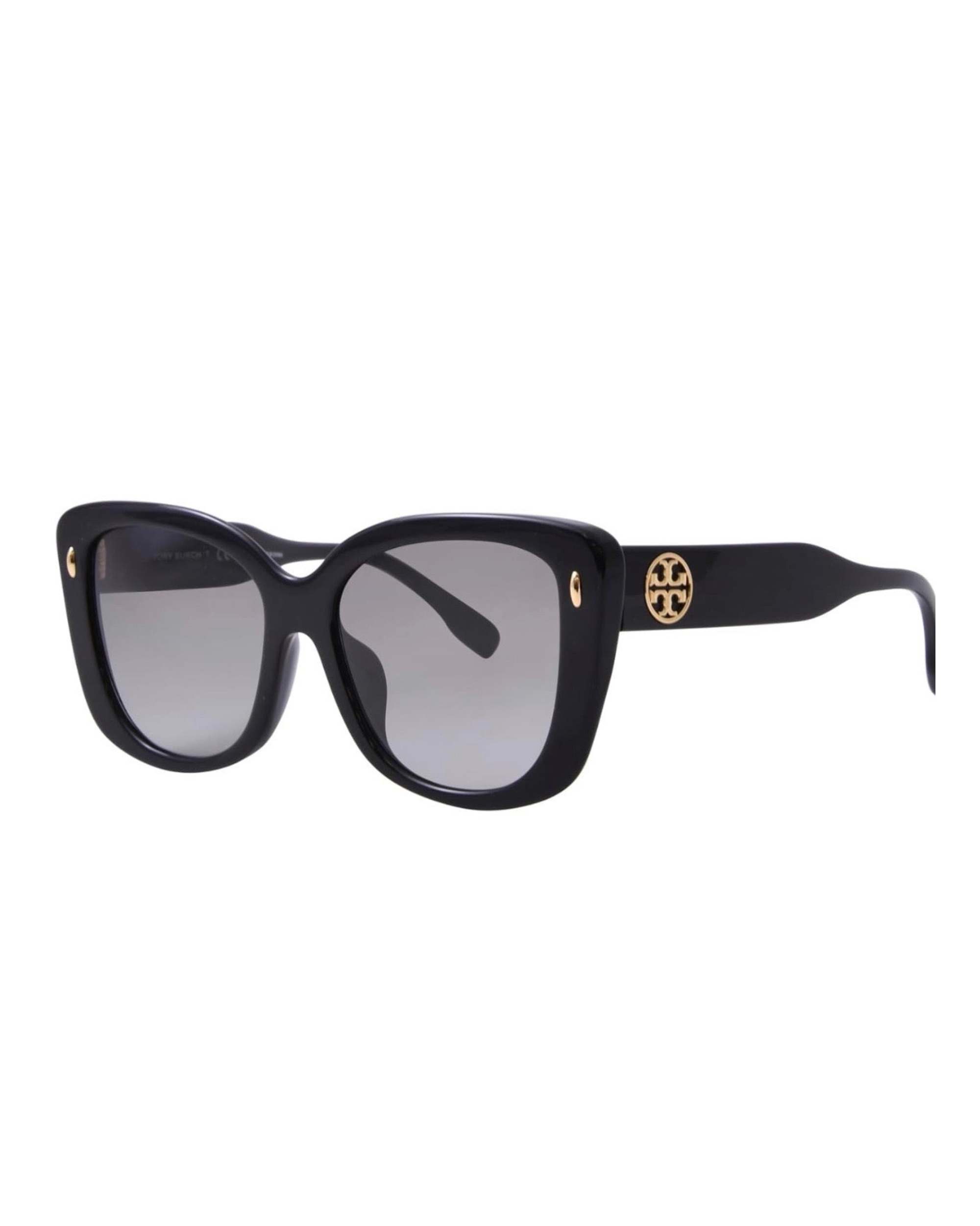 Lentes Tory Burch negros con logo dorado Tory Burch
