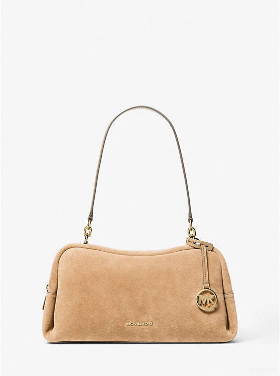 Cartera Michael Kors Cecily Gamuza beige