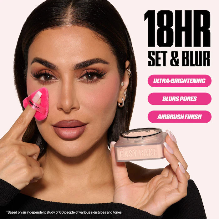 Mini Polvo traslucido Huda Beauty sugar cookie
