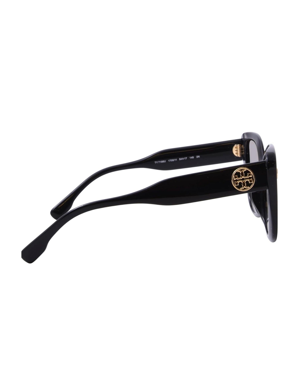Lentes Tory Burch negros con logo dorado Tory Burch