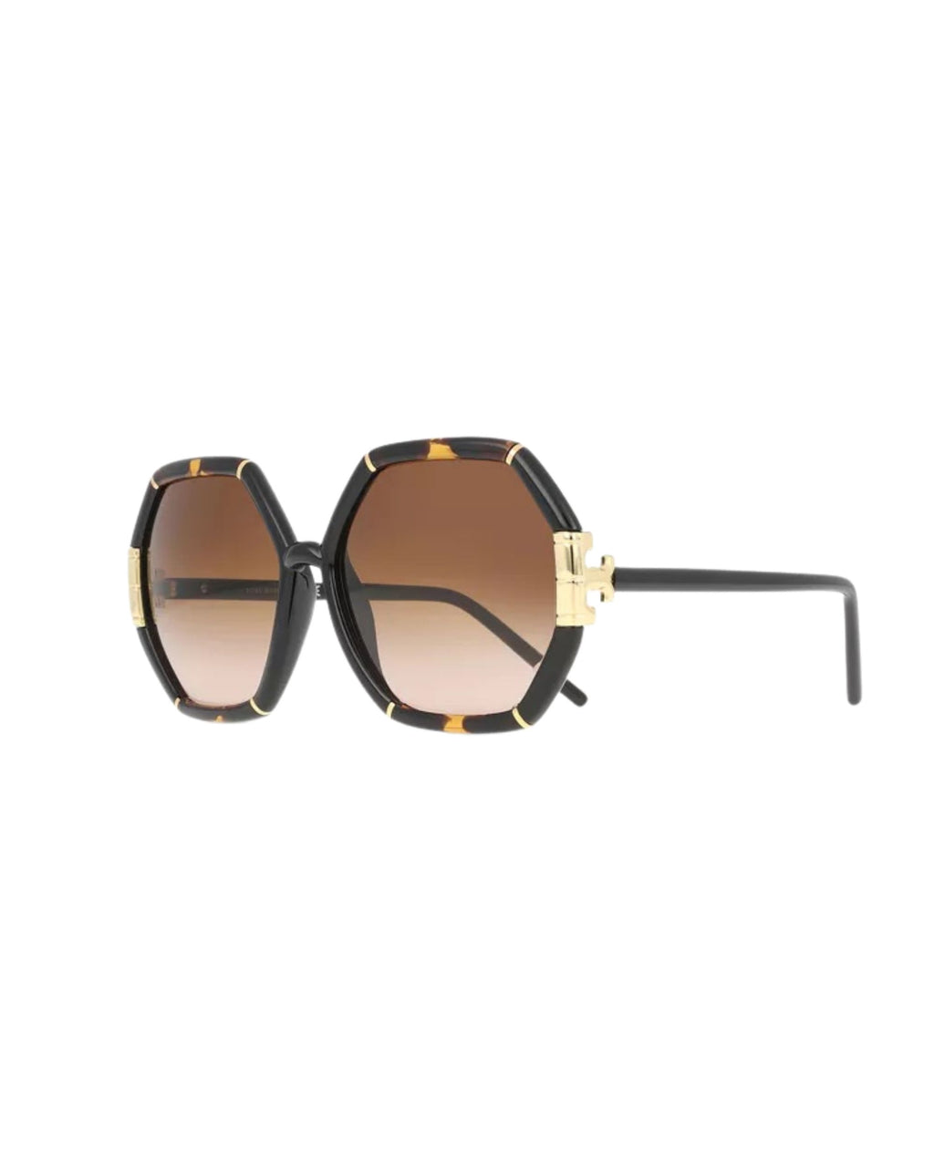 Lentes Tory Burch Eleonor cuadrados print cafe