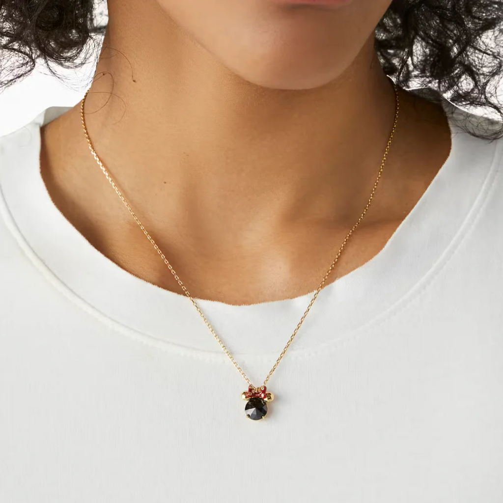 Collar Kate Spade Disney Minnie Circon negro