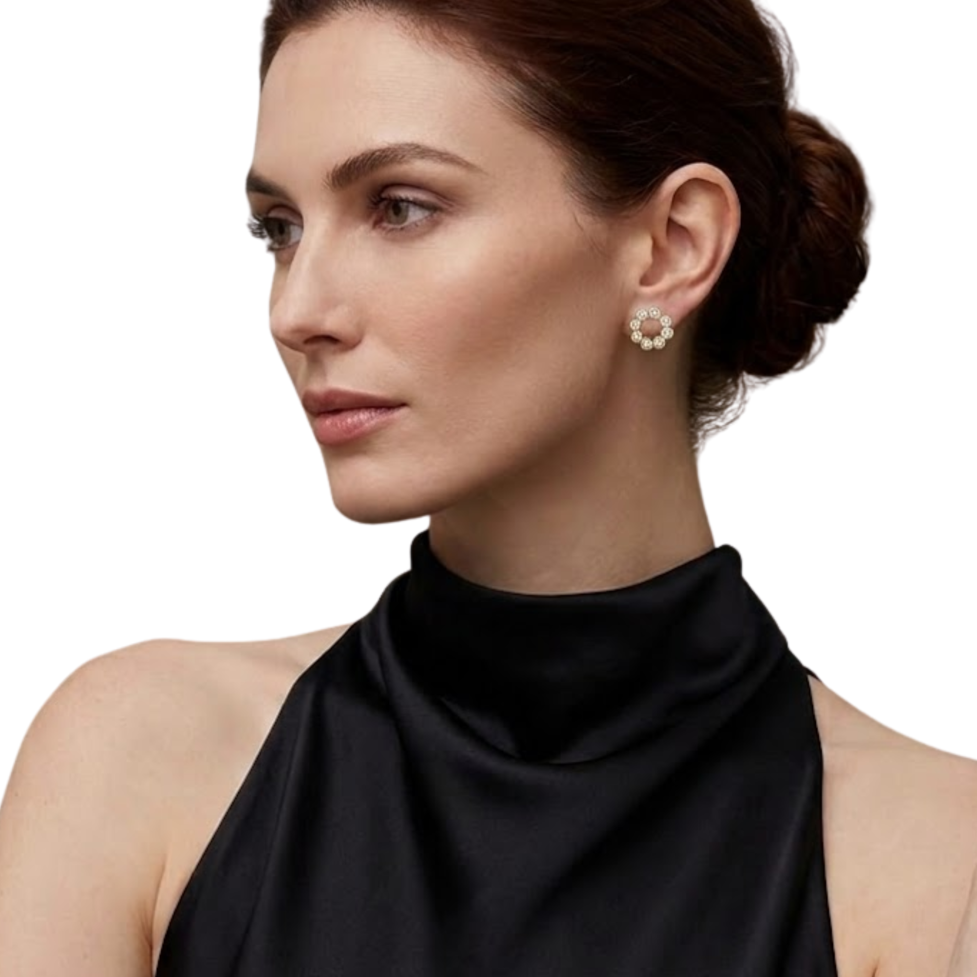 Aros Kate Spade Full Circle Studs Dorado