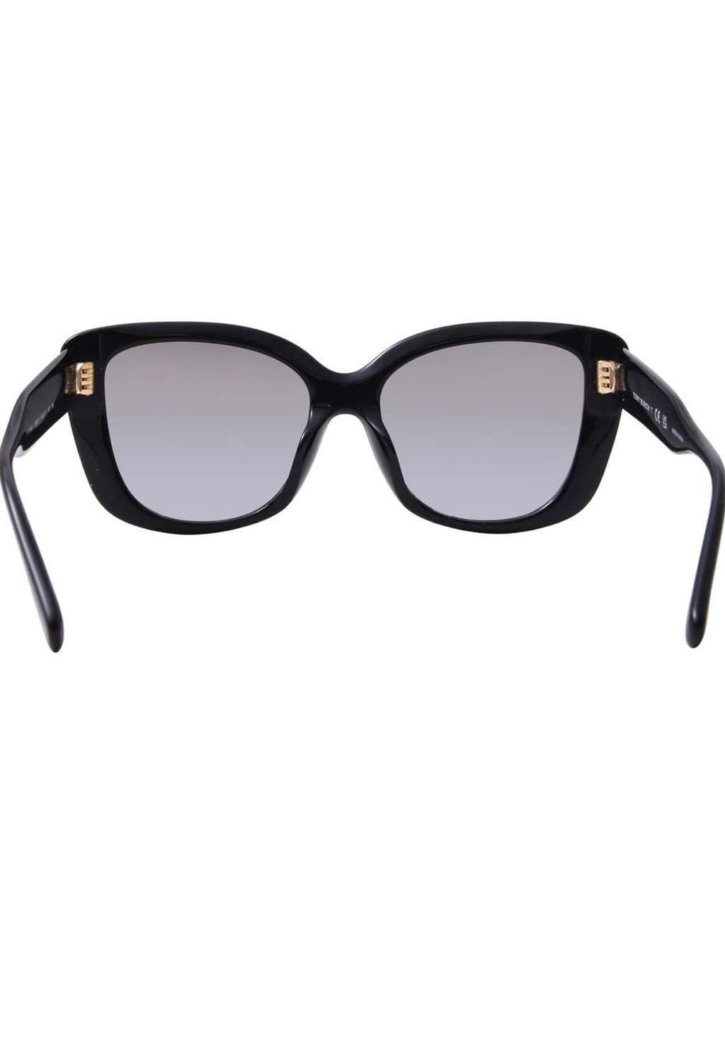 Lentes Tory Burch negros con logo dorado