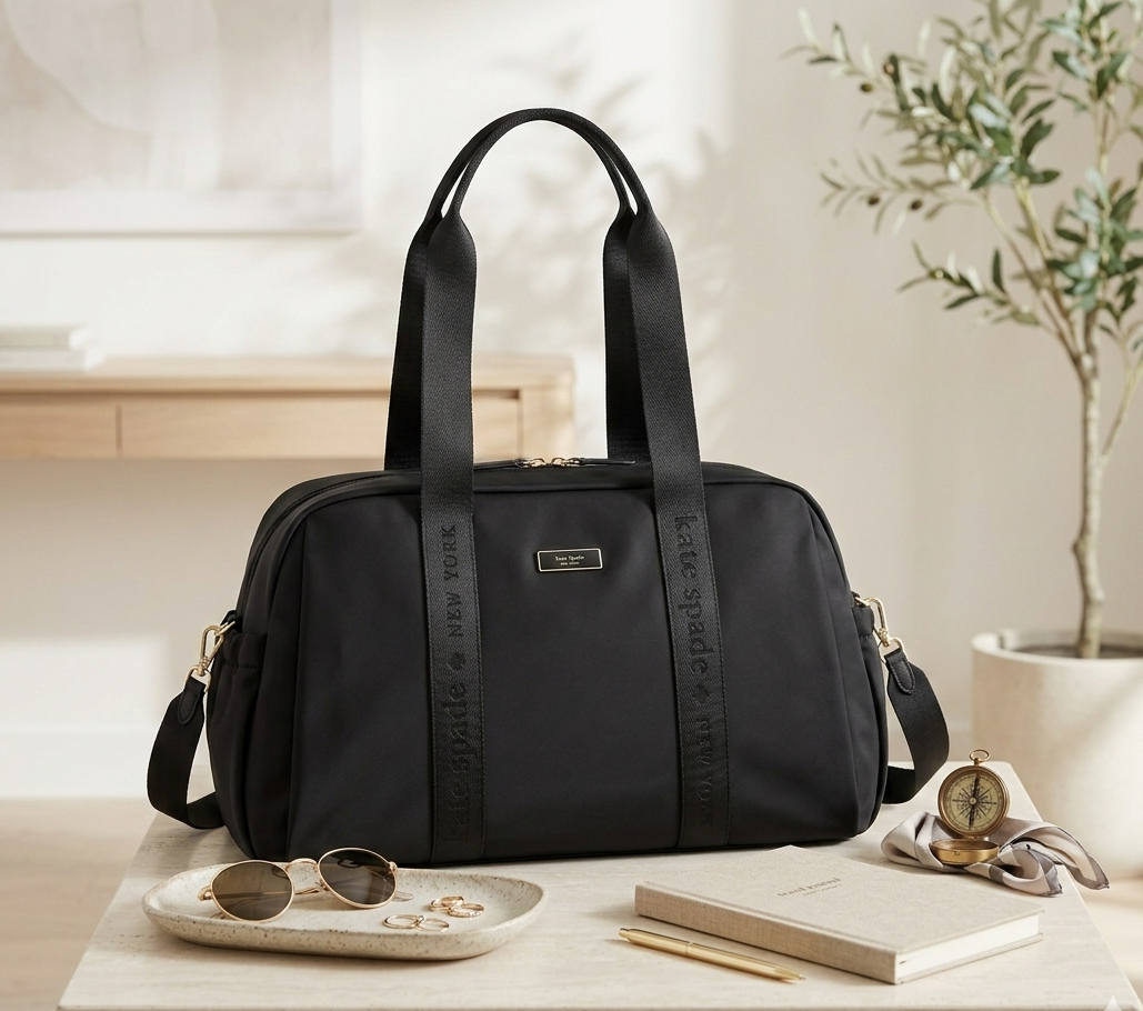 Bolso Kate Spade de viaje Chelsea grande Negro