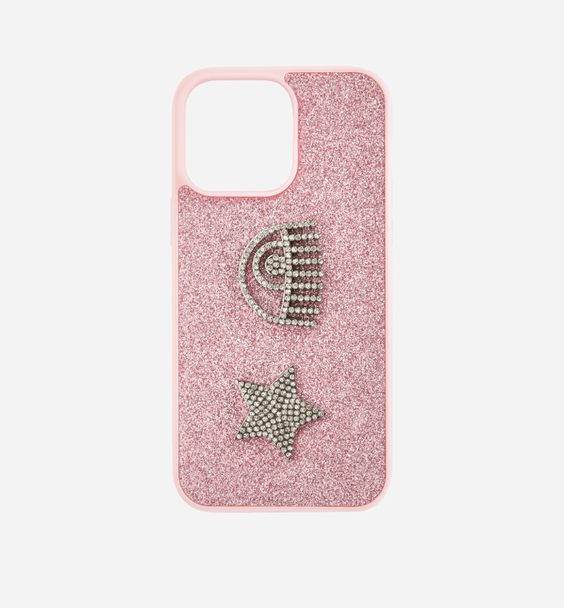 Carcasa Chiara Ferragni Iphone Rosado Glitter - Iphone 13 Pro