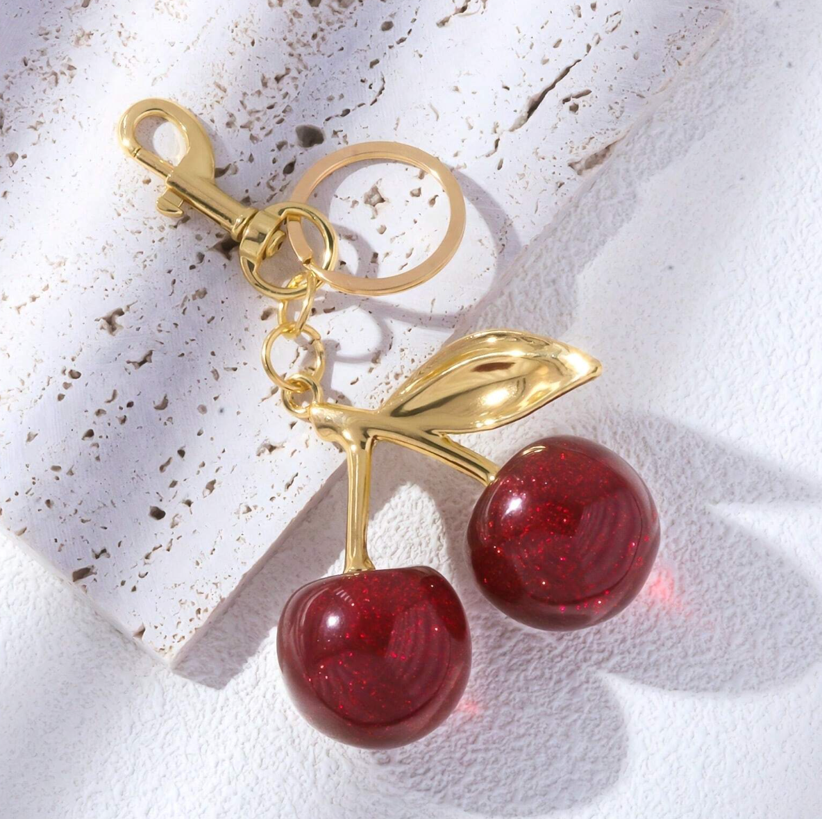 Llavero Charm Cerezas BEFASHION