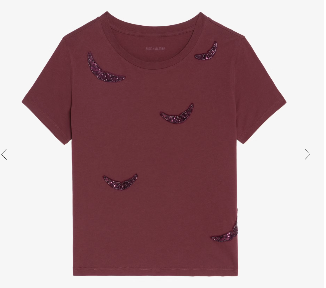 Polera Zadig et voltaire burdeo alas