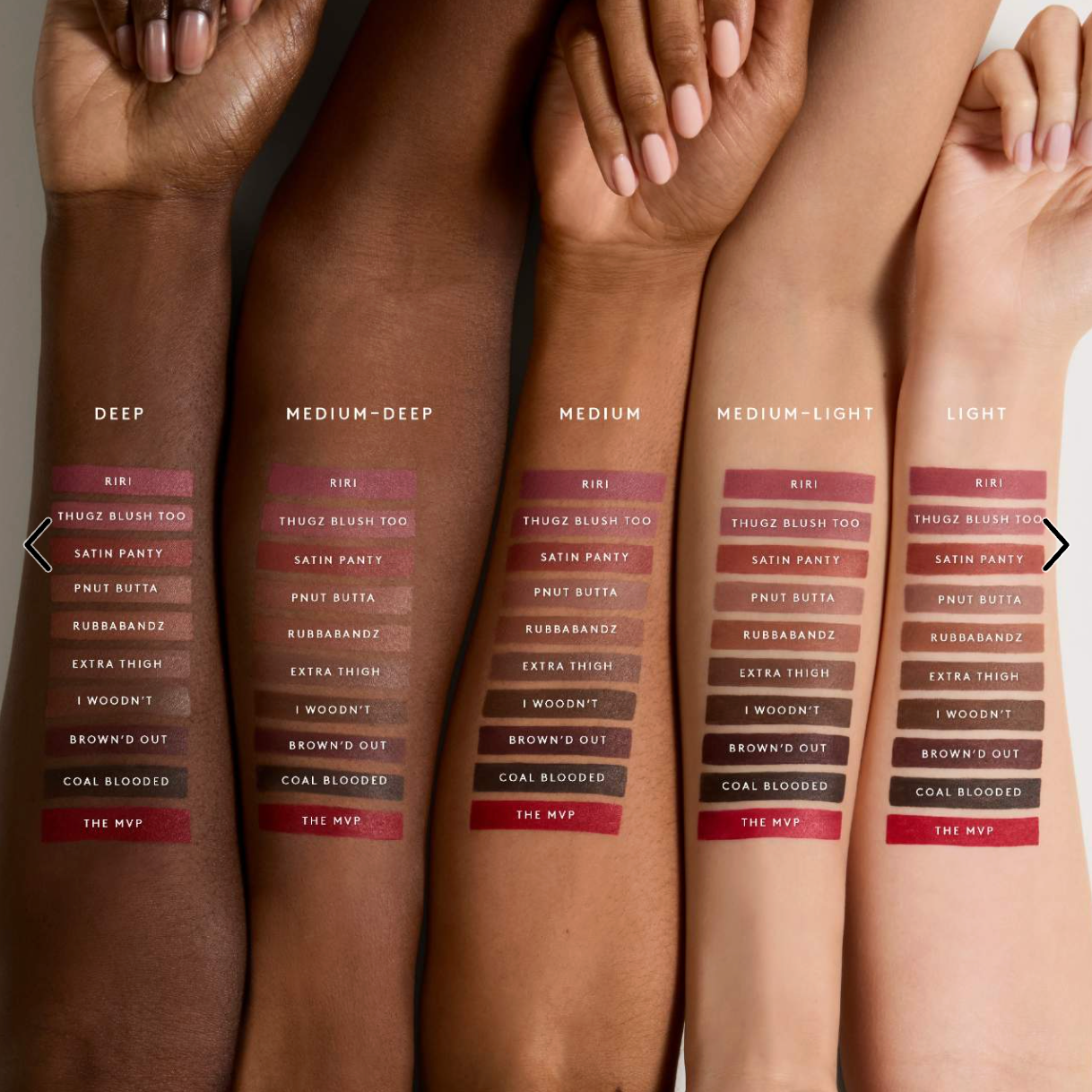 Delineador de labios Fenty Beauty tono Riri