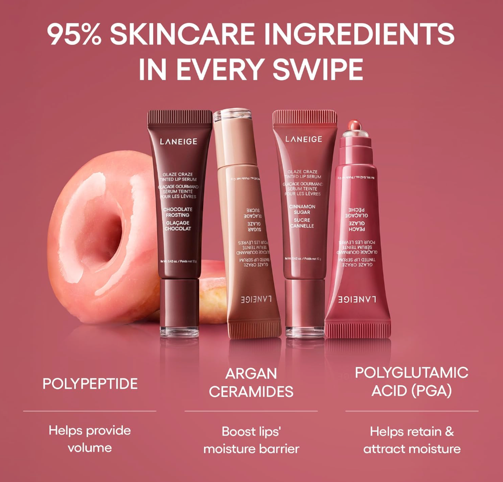 Labial Laneige Glaze Craze Tinted Lip Serum