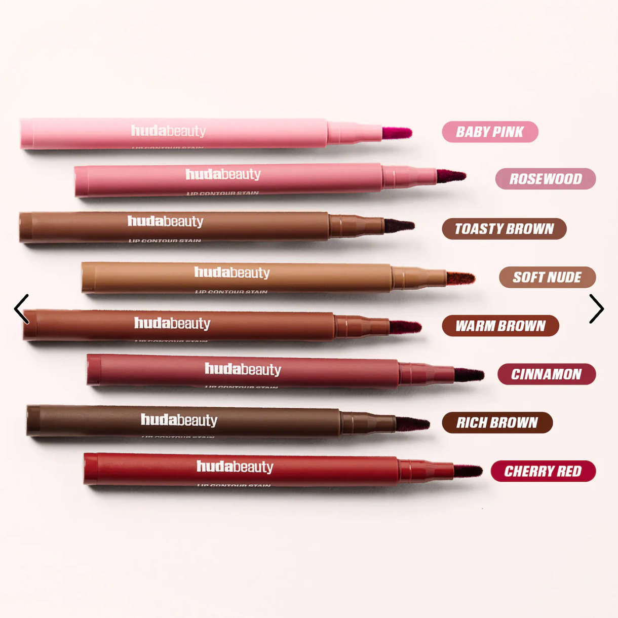 Delineador Lip Contour Stain Huda Beauty Rich Brown