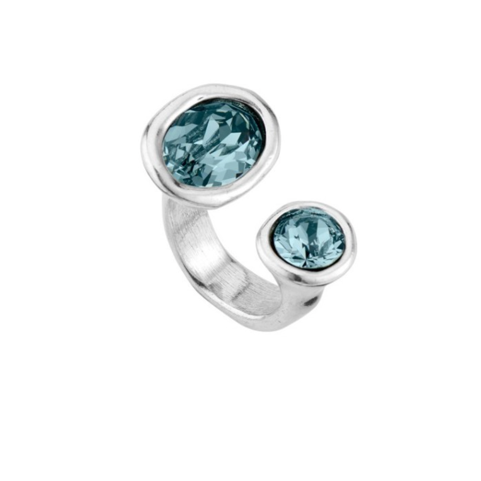 Anillo Uno de 50 Alulas abierto celeste