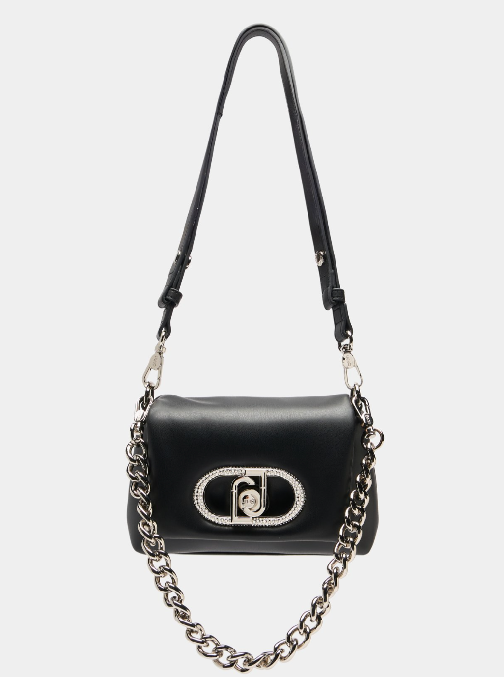 Cartera Liujo negra fiesta