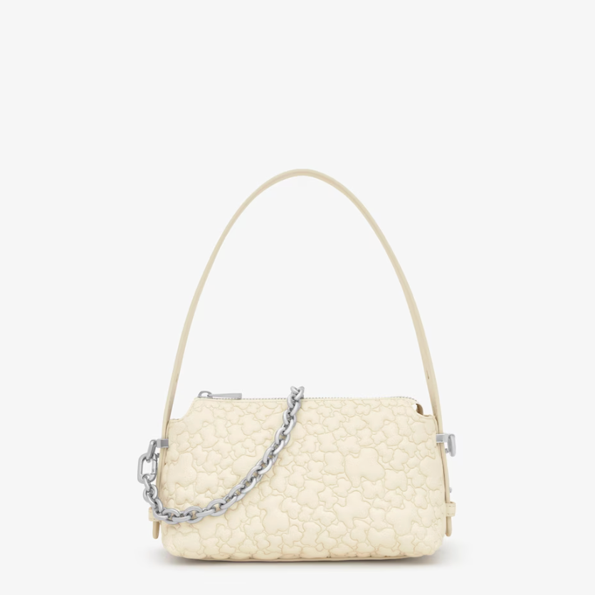 Cartera Tous Puffy Bear Mini Blanco