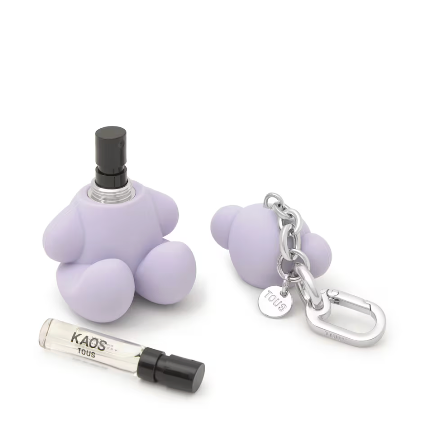 Llavero Tous Perfumero Oso lila