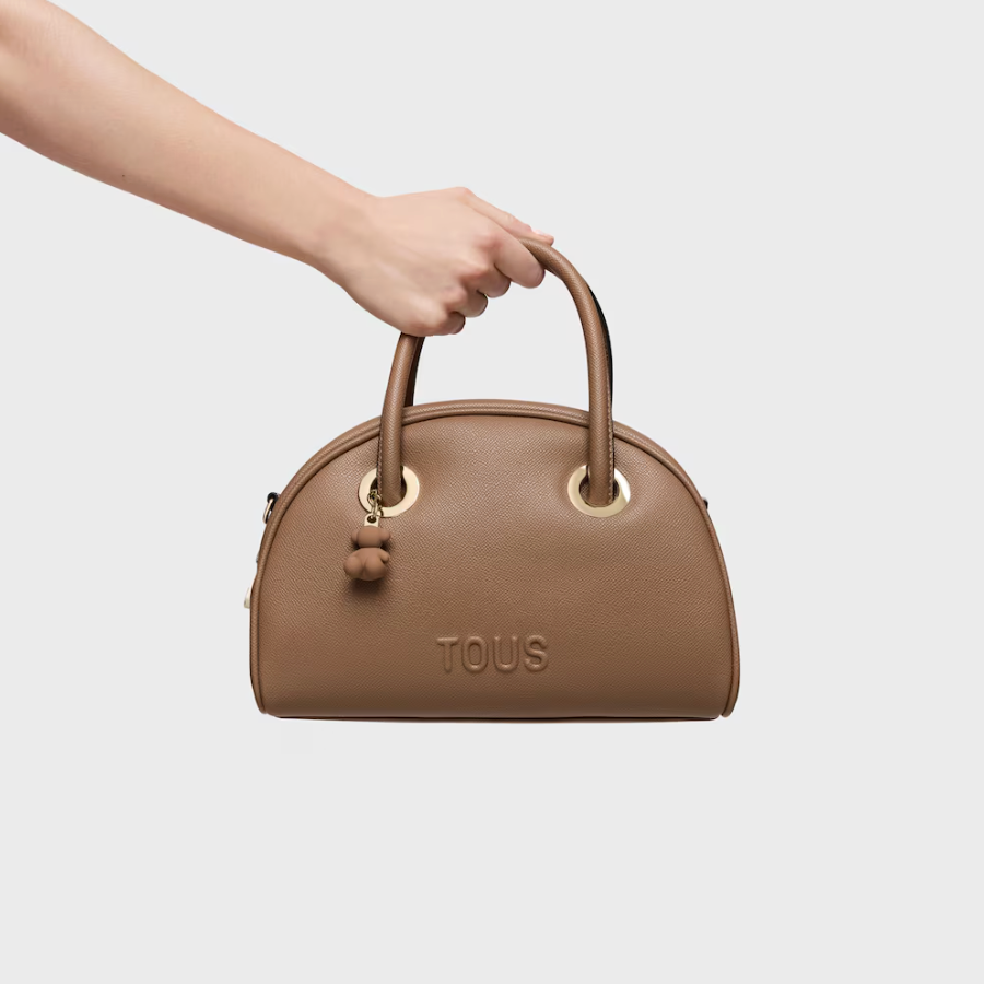 Cartera Tous Bowling mediano Marron