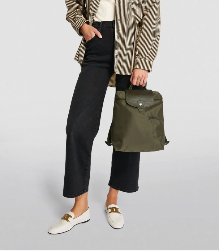 Mochila Longchamp Verde Musgo