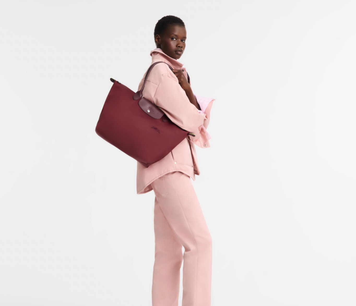 Cartera Longchamp Le Pliage L Burdeo completa