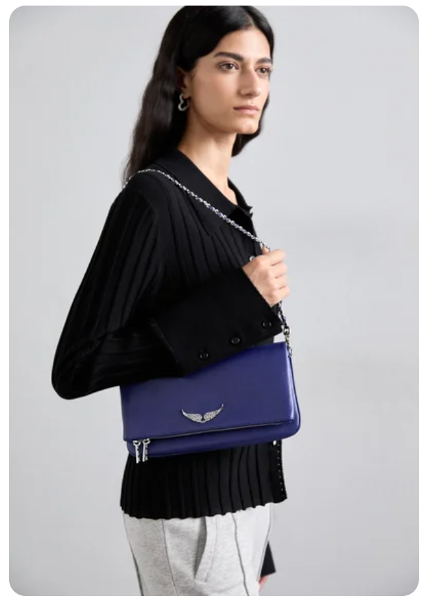 Cartera Zadig & Voltaire Rock Azul Zadig Et Voltaire