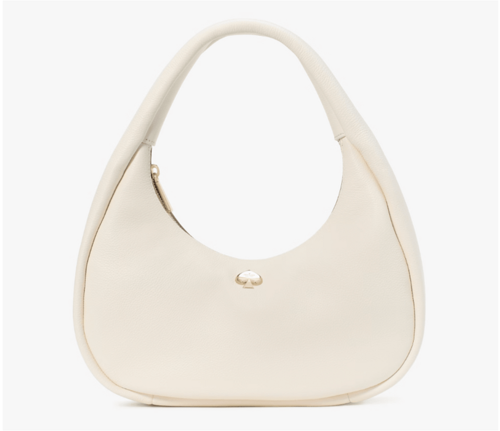 Cartera Kate Spade Kayla Crescent Shoulder Bag Blanca