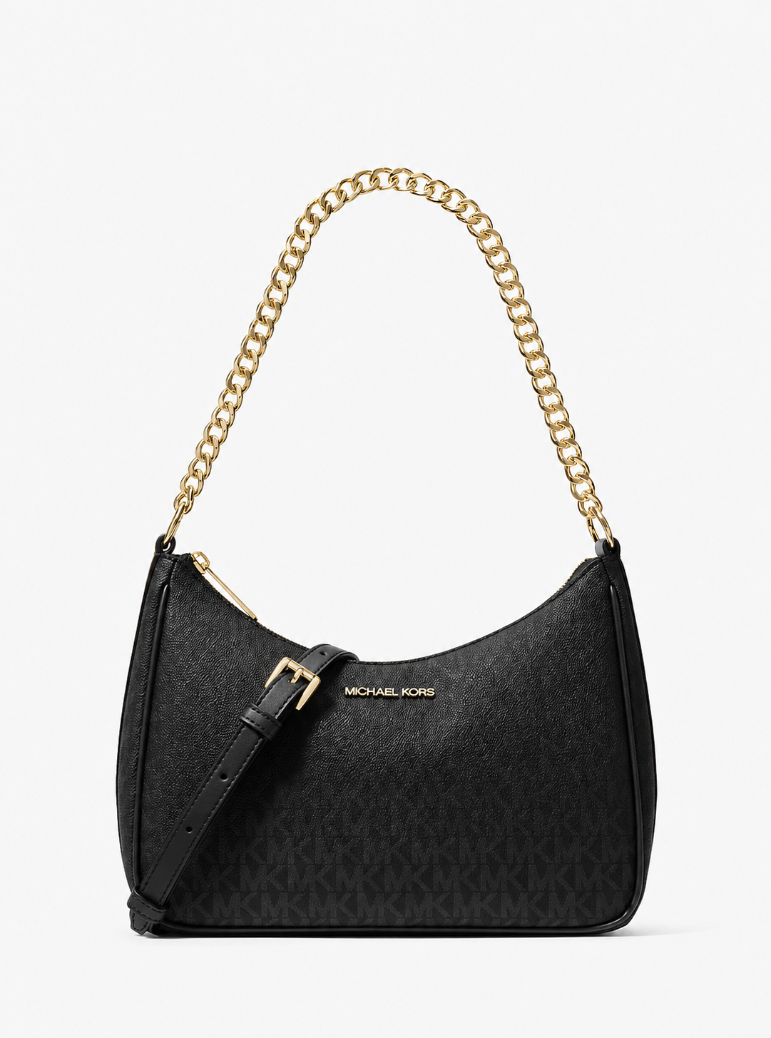 Cartera Michael Kors Crossbody Jet set Media Luna Negro Michael Kors