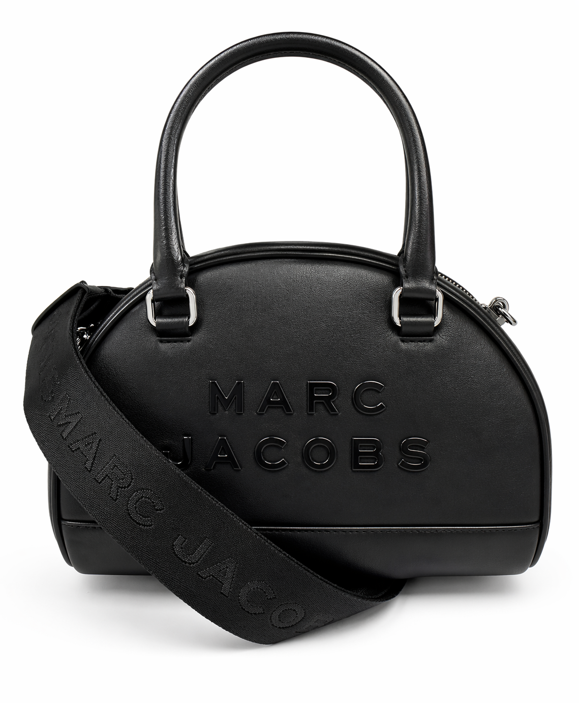 Cartera Marc Jacobs ovalada negro