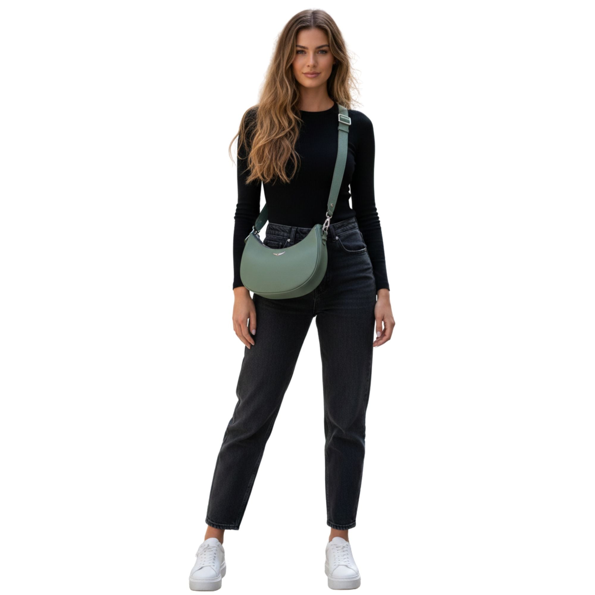 Cartera Zadig & Voltaire Moonvibe Verde