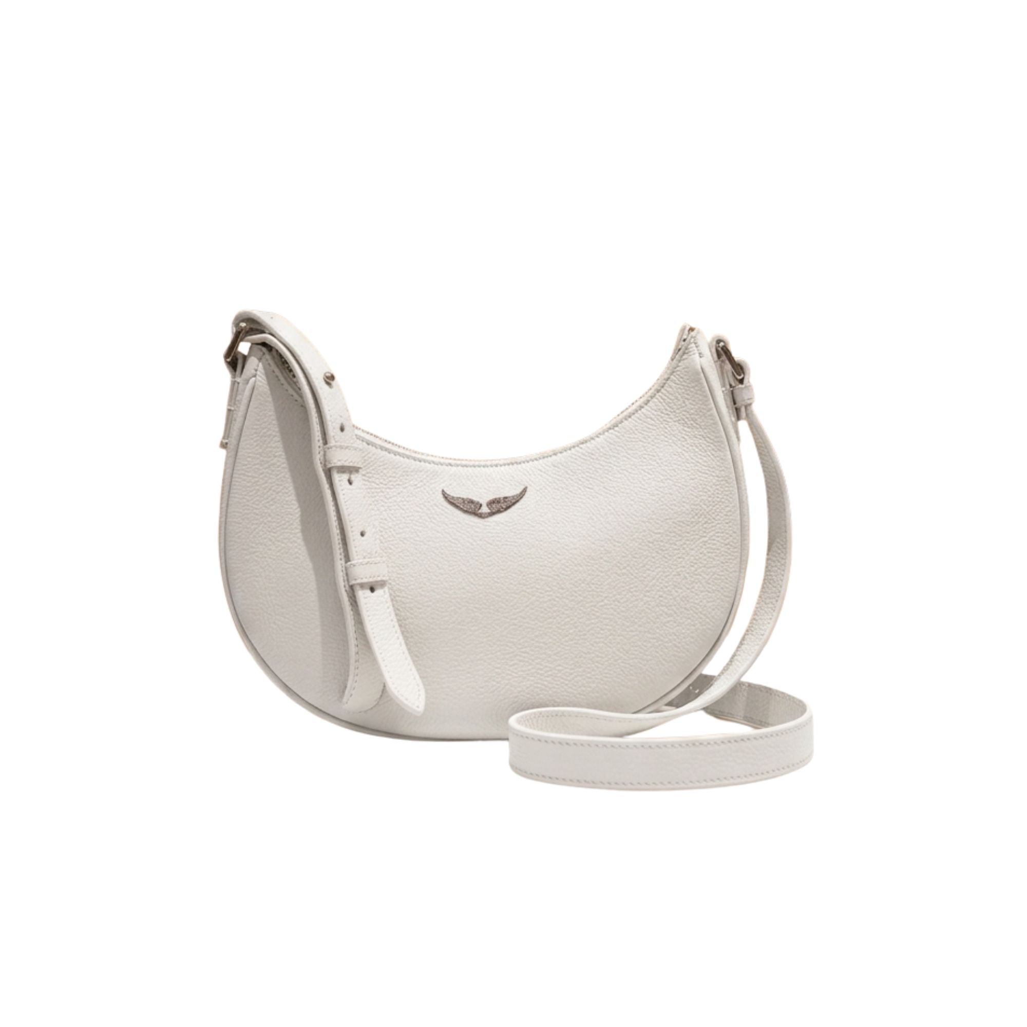 Cartera Zadig & Voltaire Moonvibe blanco