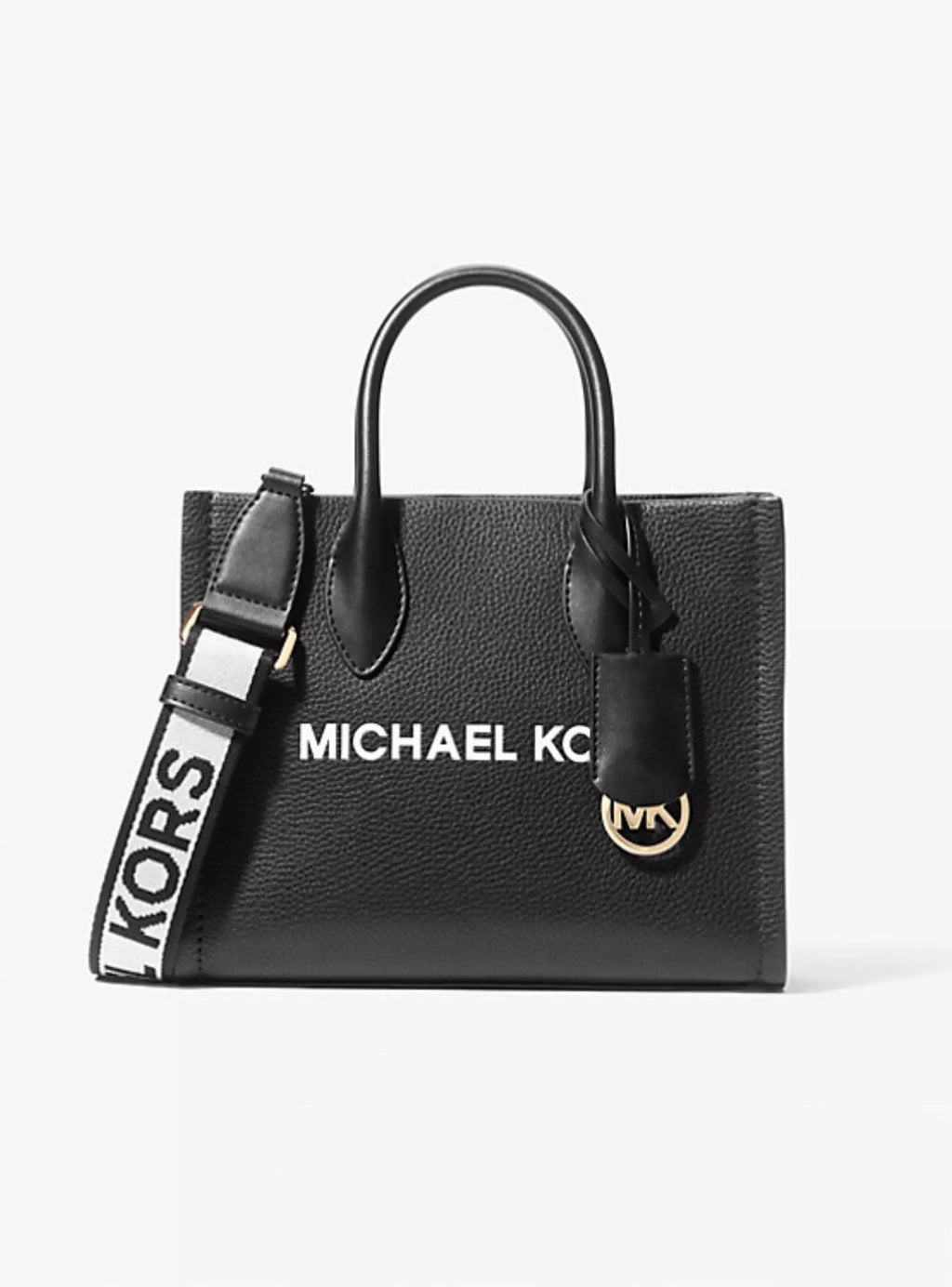 Cartera Michael Kors Mirella Cuero Mediana Negro