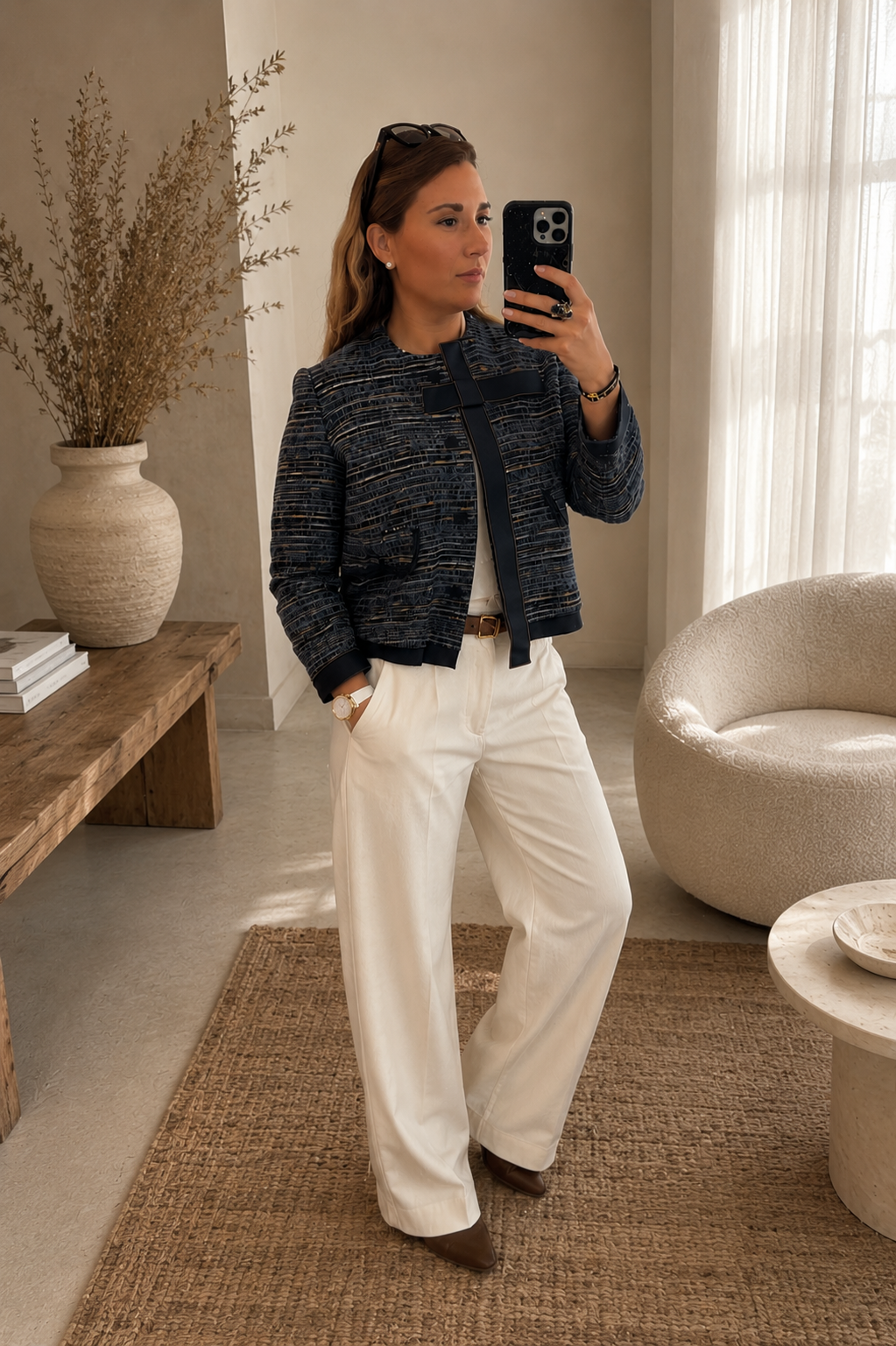 Chaqueta purificación Garcia azul