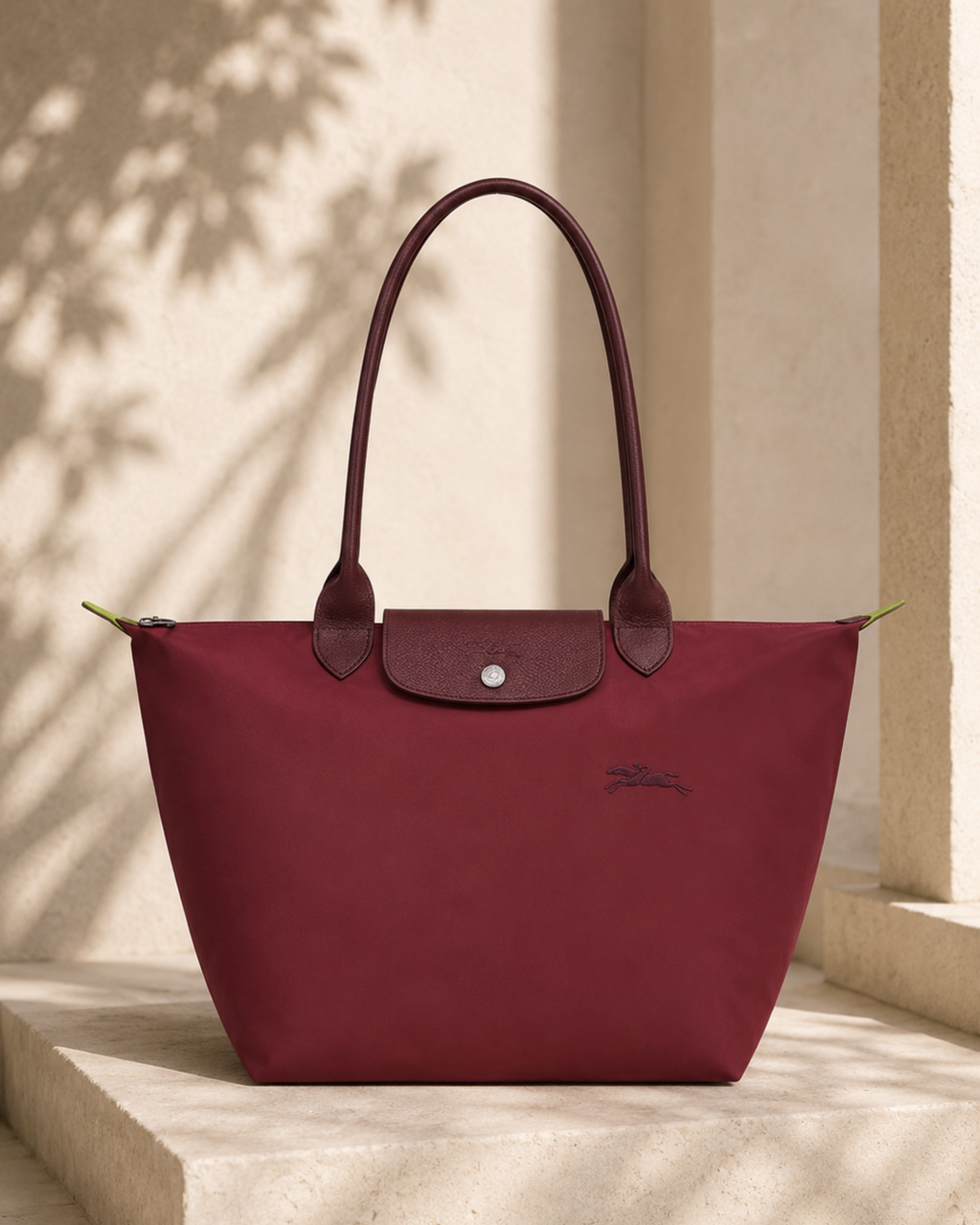 Cartera Longchamp Le Pliage L Burdeo completa