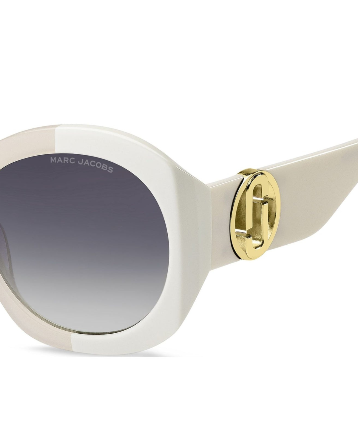Lentes Marc Jacobs Marco Circular Blanco Marc Jacobs