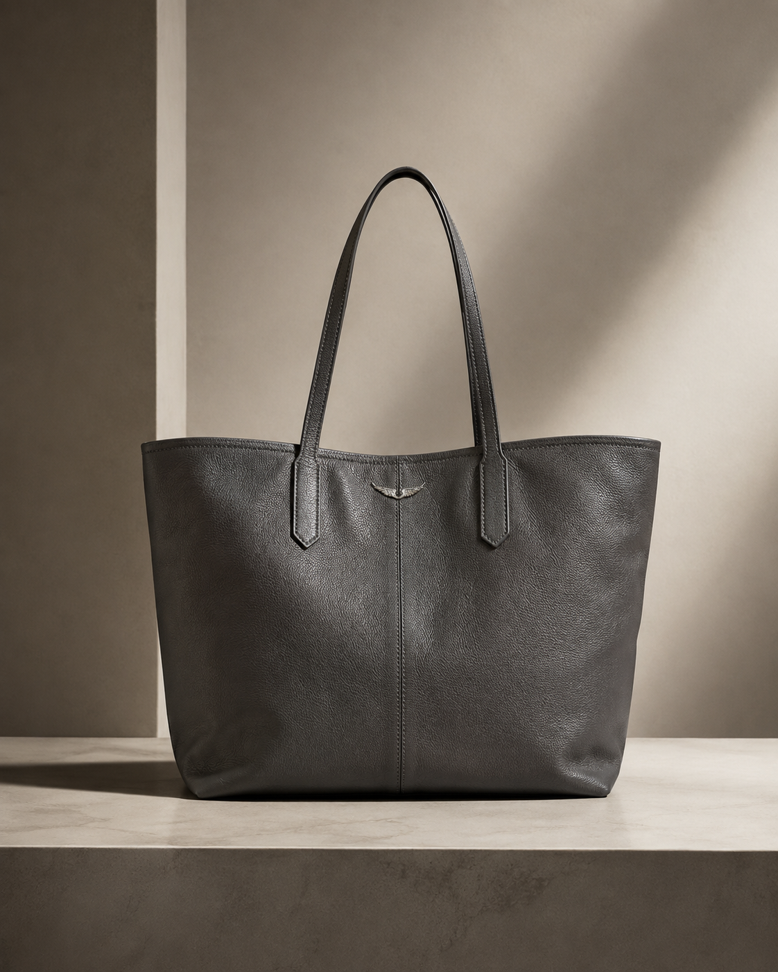 Tote Zadig & Voltaire cuero gris Zadig Et Voltaire