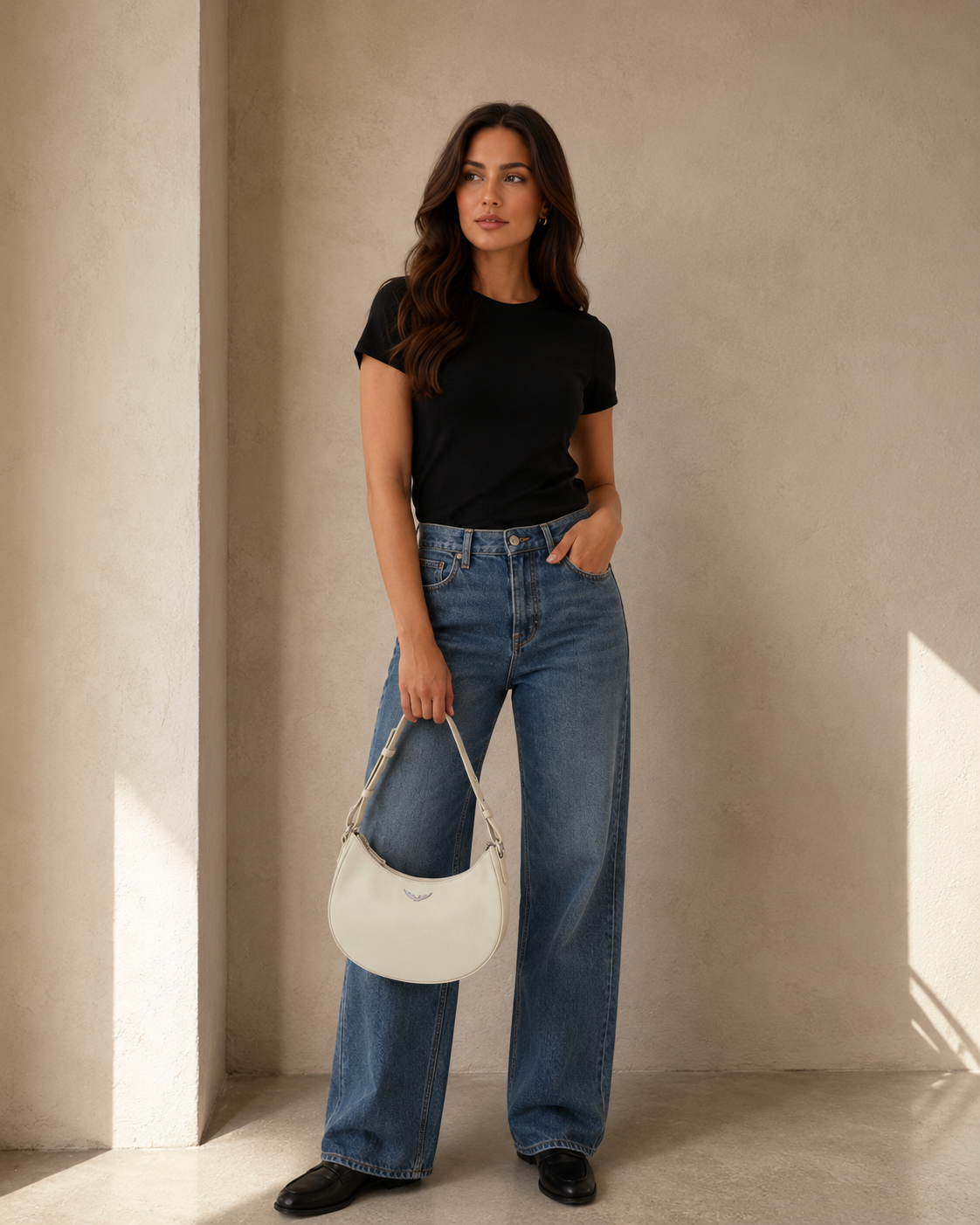 Cartera Zadig & Voltaire Moonvibe blanco Zadig Et Voltaire