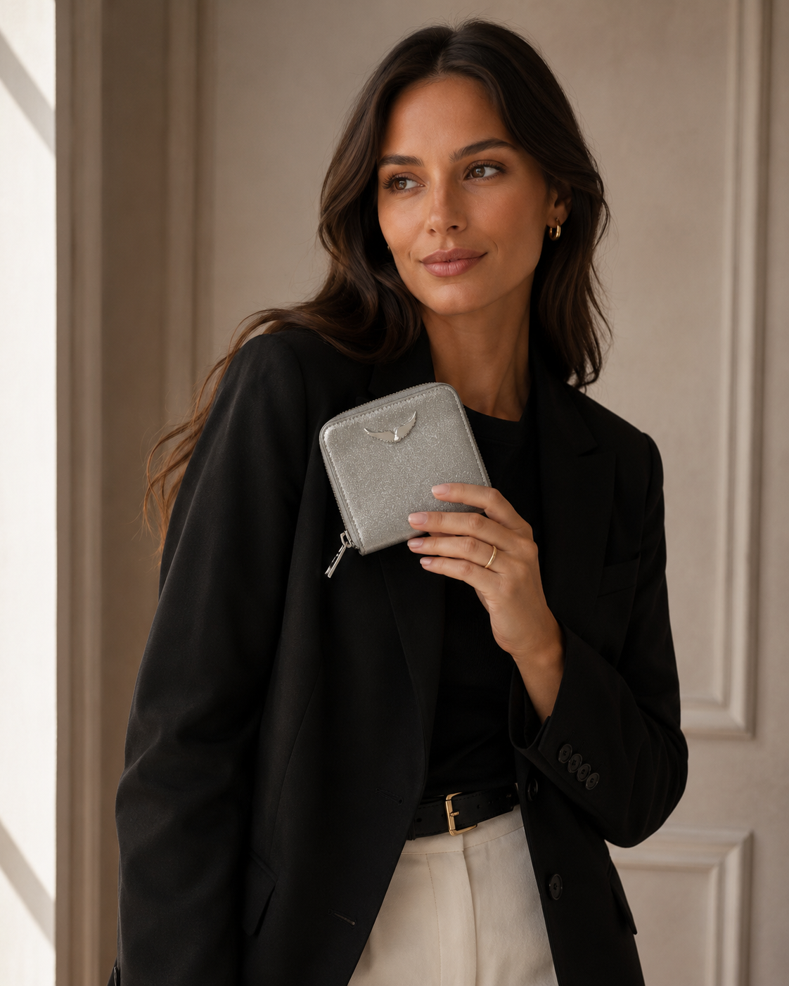 Billetera Zadig et Voltaire Plateado Zadig Et Voltaire