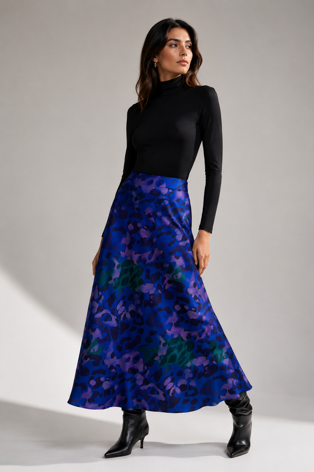 Falda Lola Casademunt Estampado Print Azul Lola Casademunt