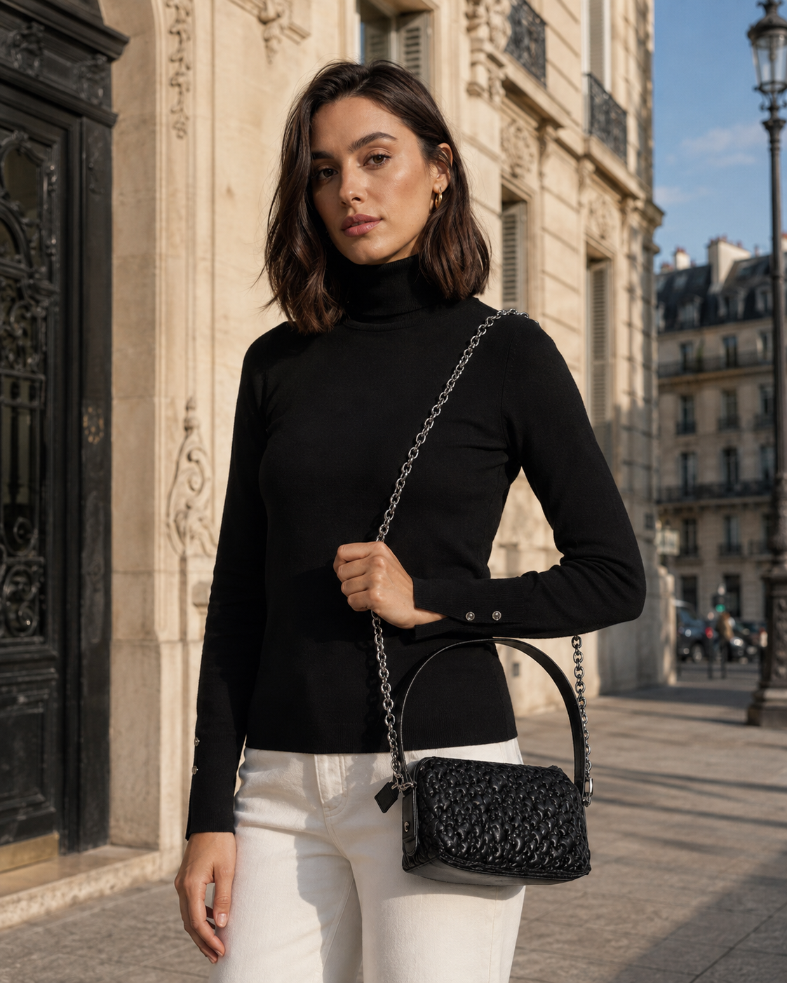 Cartera Tous Puffy Bear Mini Negra Tous