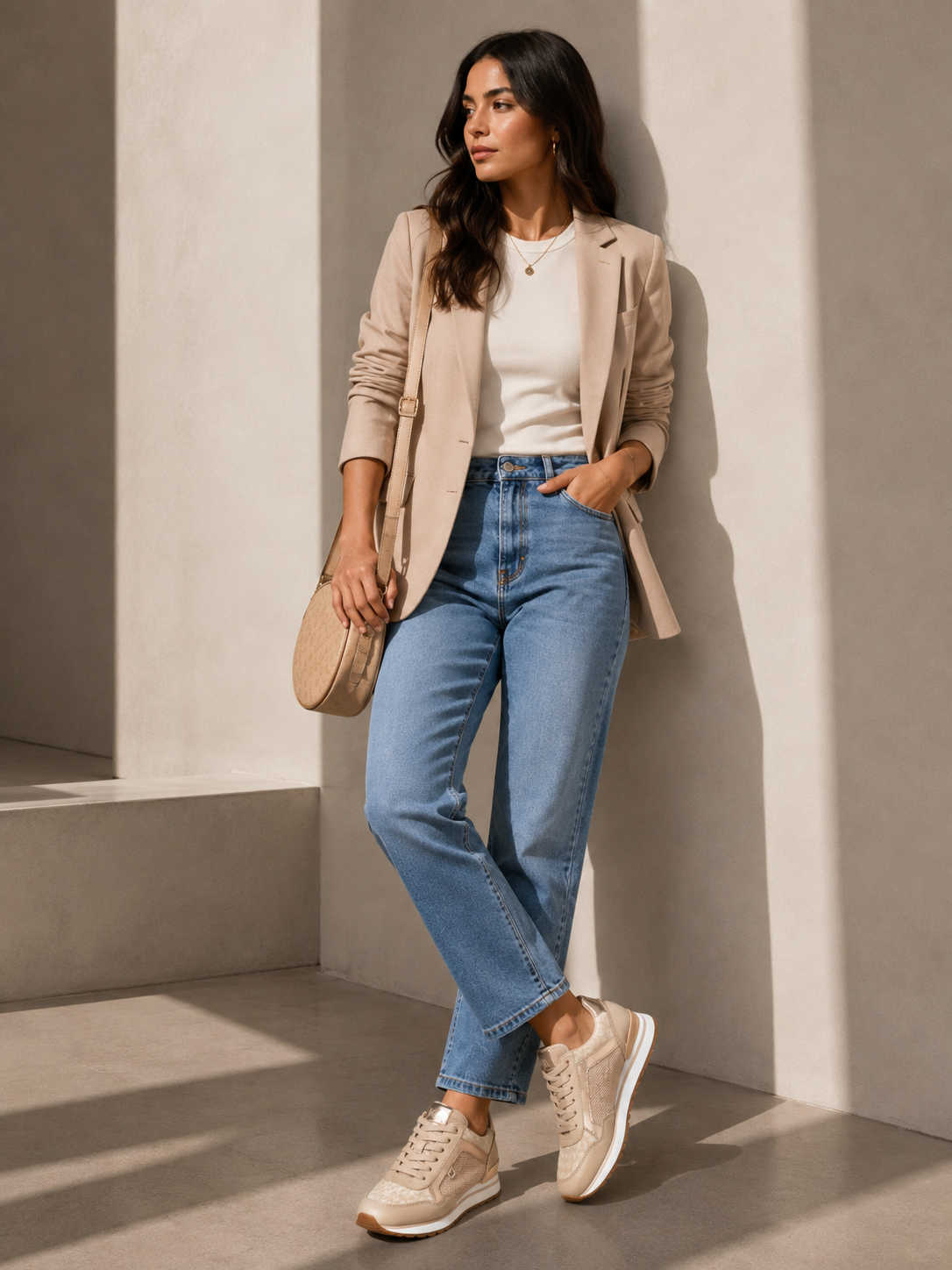 Zapatillas Michael Kors Maddy rosado letras lado rosegold brillante Michael Kors