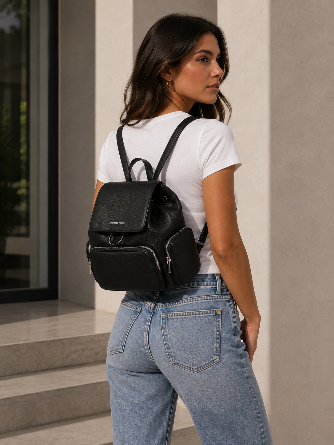 Mochila Michael Kors Merritt negra Michael Kors