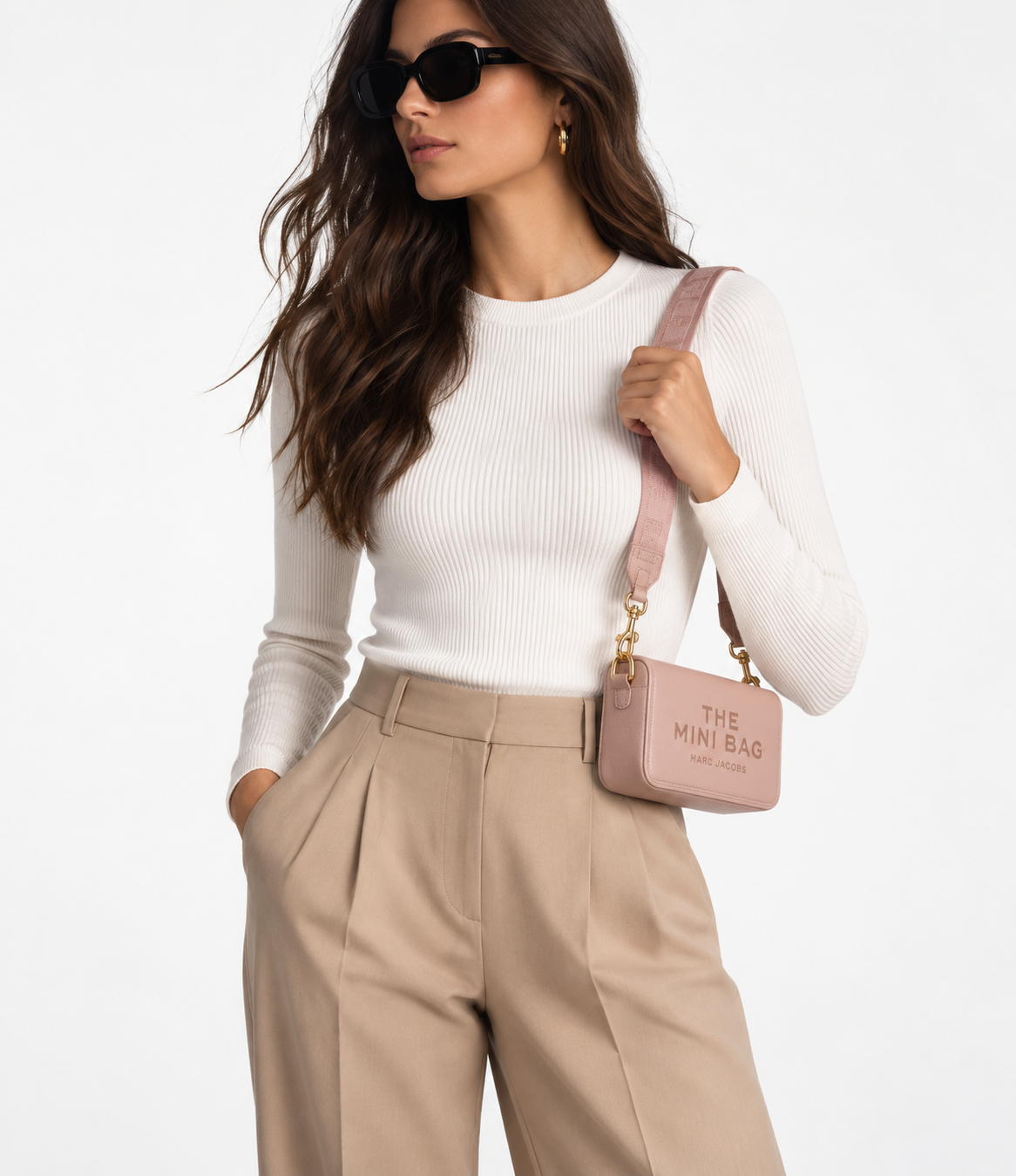 Cartera Marc Jacobs Crossbody Rosa Marc Jacobs