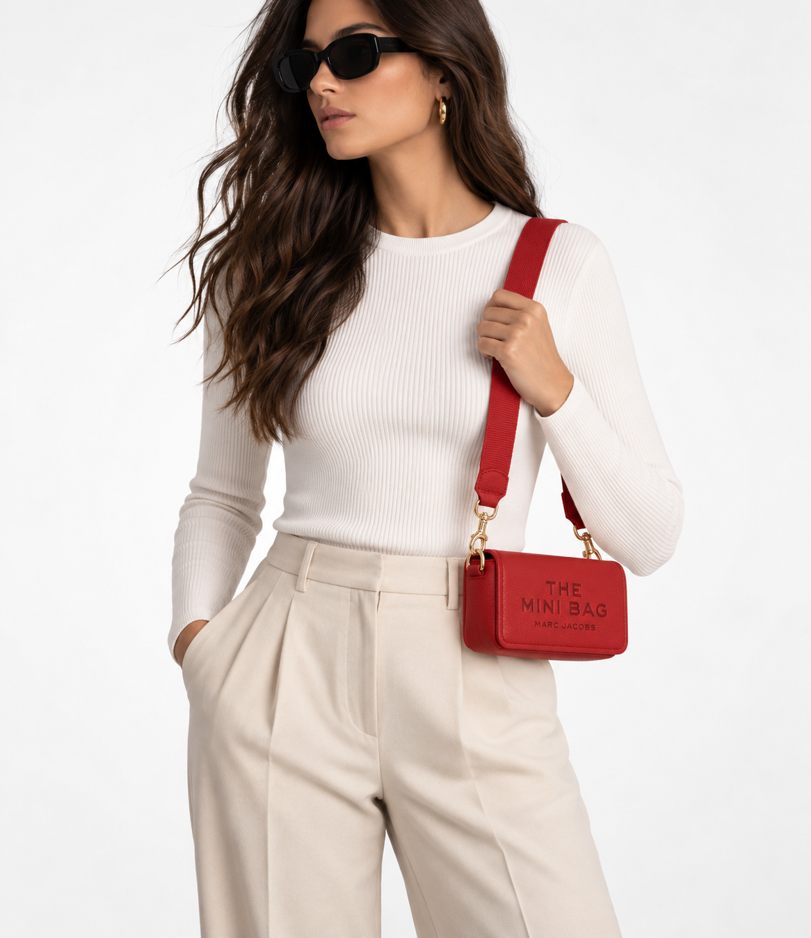 Cartera Marc Jacobs Crossbody Rojo Marc Jacobs