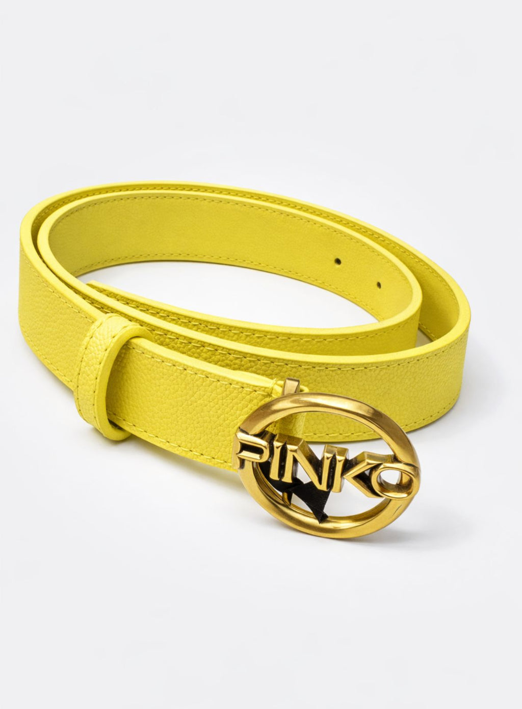 Cinturon Pinko Verde Fluor delgado Pinko