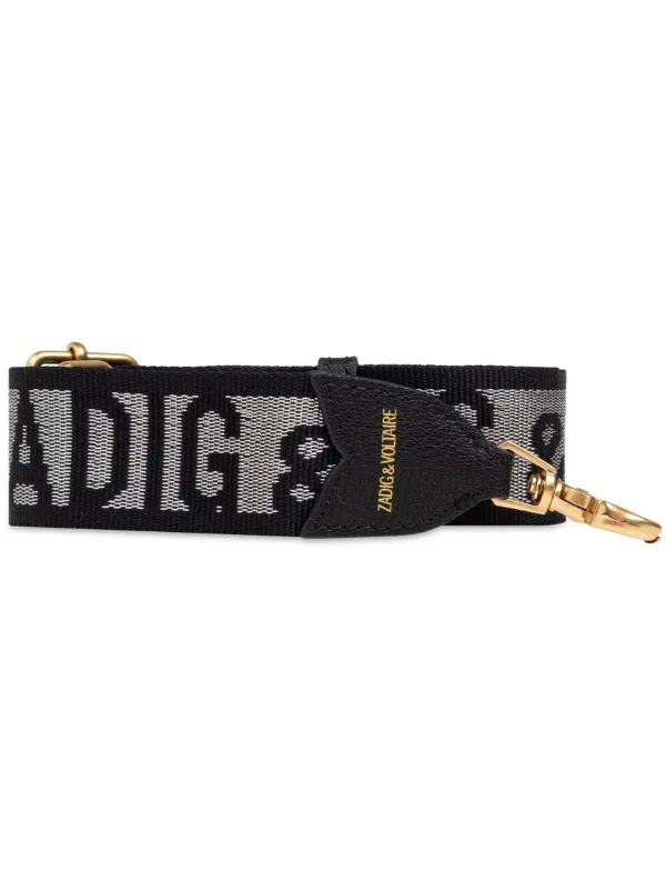 Strap Zadig & Voltaire Negro con plateado